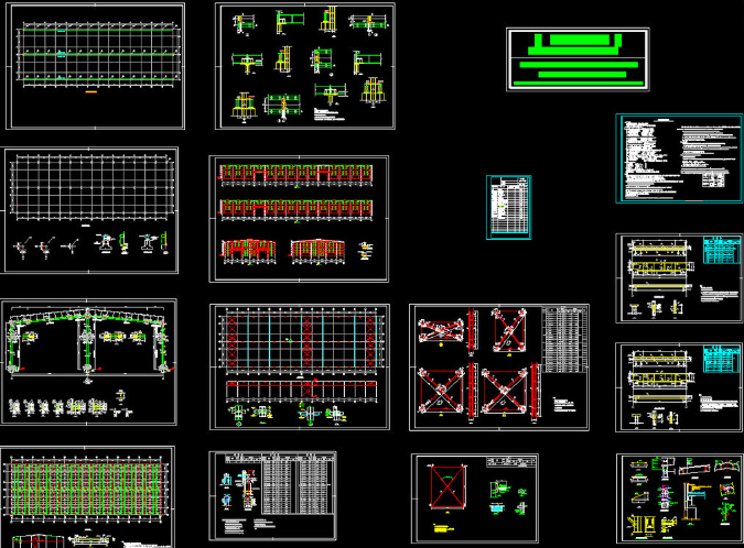 倉(cāng)庫(kù)鋼結(jié)構(gòu)施工圖片